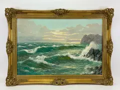 Untitled by A. Canzini, Oil on canvas, sold Apr 2022