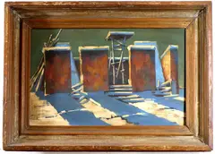 Untitled by Richard Rogers, Oil on canvas, sold Apr 2022