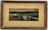 Untitled by Edward Howard Bettes, Oil on board, sold Apr 2022