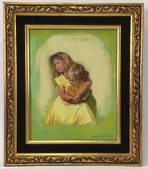 Untitled by Sandu Liberman, Oil on canvas, sold May 2022