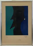 Untitled by André Verdet, Lithograph, sold May 2022