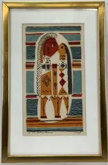 Untitled by Abraham P. Hankins, Mixed media, sold May 2022