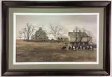 Belted Galloway by Peter Sculthorpe, Pencil signed lithograph, sold May 2022