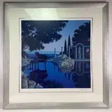 Blue Ruins by Jim Buckels, Lithograph, sold May 2022