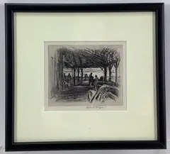 Untitled by Herbert Pullinger, Etching, sold May 2022