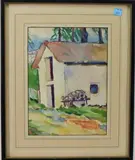 Chester Springs, PA by Marion D. Harris, Watercolor, sold Jun 2022