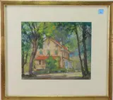Untitled by Albert Van Nesse Greene, Pastel, sold Jun 2022