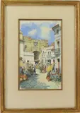 Untitled by Francisco Candela, Watercolor, sold Jun 2022