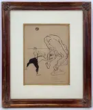 Brothers Marco by Henri de Toulouse-Lautrec, Lithograph titled "Brothers Marco", sold Jul 2022