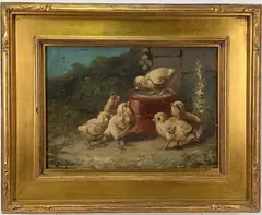 Untitled by James Vincent Maginn, Oil on canvas, sold Jul 2022