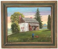 Untitled by Myrtle R. Waldspurger, Oil on board, sold Jul 2022