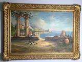 Untitled by Nicholas Briganti, Oil on Canvas, sold Aug 2022