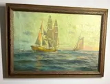 Untitled by George Howell Gay, Oil on Canvas, sold Aug 2022