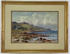Untitled by Herbert Moxon Cook, Watercolor, sold Aug 2022