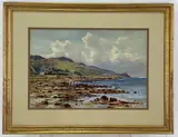 Untitled by Herbert Moxon Cook, Watercolor, sold Aug 2022