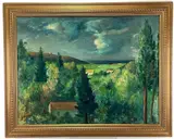 Untitled by Edwin Booth Grossman, Oil on canvas, sold Aug 2022