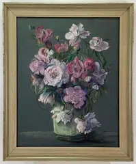 Untitled by Alice Bennett Sotter, Pastel on paper, sold Aug 2022