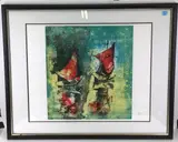 Untitled by Hoi Lebadang, Lithograph, sold Sep 2022