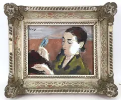 Untitled by Albert B. Serwazi, Mixed media, sold Sep 2022
