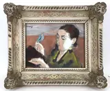 Untitled by Albert B. Serwazi, Mixed media, sold Sep 2022