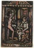 Untitled by Frederick Childs, Oil on board, sold Sep 2022