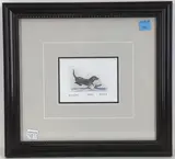 Fetch by Al Barker, Etching, sold Sep 2022