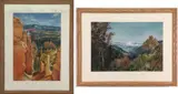 Autumn in Poconos by Harry Louis Stevens, Watercolors (2), sold Sep 2022