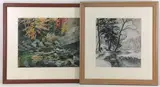Untitled by Harry Louis Stevens, Watercolors (2), sold Sep 2022