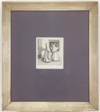 The Refectory by Enid Butcher, Engraving, sold Sep 2022