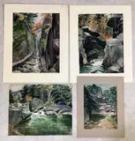 Untitled by Harry Louis Stevens, Watercolors (4), sold Sep 2022