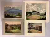 Untitled by Harry Louis Stevens, Watercolors (4), sold Sep 2022