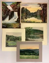 Untitled by Harry Louis Stevens, Watercolors (5), sold Sep 2022