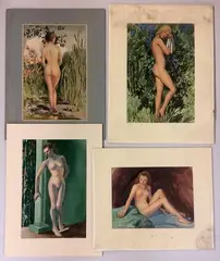 Untitled by Harry Louis Stevens, Watercolors (4), sold Sep 2022