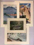Untitled by Harry Louis Stevens, Watercolors (4), sold Sep 2022