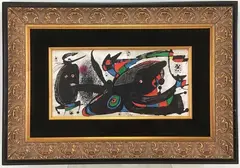 Great Britain (From the Escultor Suite) by Joan Miró, Lithograph, sold Sep 2022