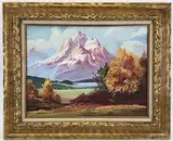 Untitled by Edward Goldman, Oil on canvas, sold Oct 2022