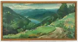 Reservoir by Ronni Pastorini, Oil on canvas, sold Oct 2022