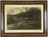 Breaking Covert by Heywood Hardy, Engraving, sold Oct 2022