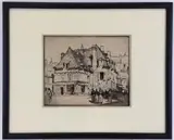 Terre Au Duc by Bror Julius Olsson Nordfeldt, Etching titled "Terre Au Duc", sold Oct 2022