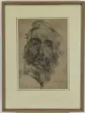 The Patriarch by Nicolai Fechin, Lithograph, sold Oct 2022