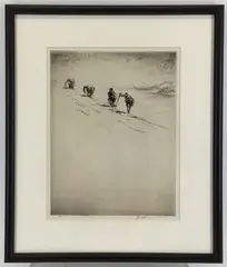 Imp by Ivan Dmitri, Etching, sold Oct 2022