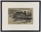 Untitled by John Fulton Folinsbee, Charcoal, sold Oct 2022