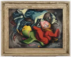 Untitled by Richard Rogers, Oil on canvas, sold Oct 2022