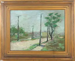 Untitled by Jaime E. Carret, Oil on canvas, sold Nov 2022