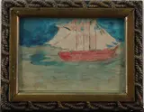 Untitled by Justin McCarthy, Watercolor, sold Nov 2022