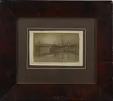 Untitled by Addison Thomas Millar, Etching, sold Nov 2022