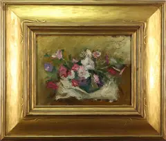 Petunia by Sterling Boyd Strauser, Oil on board, sold Nov 2022