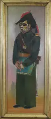 Cliff Kitner : The Lodge Merrits by Sterling Boyd Strauser, Oil on board, sold Nov 2022