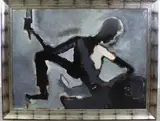 The Artist as a Young Man by Sterling Boyd Strauser, Oil on board, sold Nov 2022
