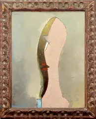 The Swimmer by Sterling Boyd Strauser, Oil on board, sold Nov 2022